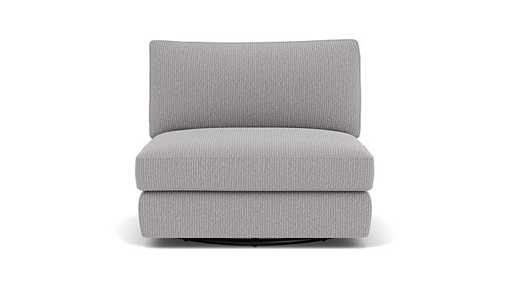 Cello Swivel Armless Chair