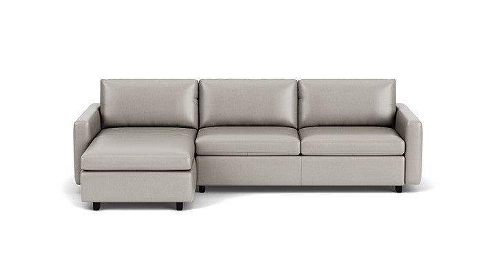 Reva Sleeper Leather Sectional