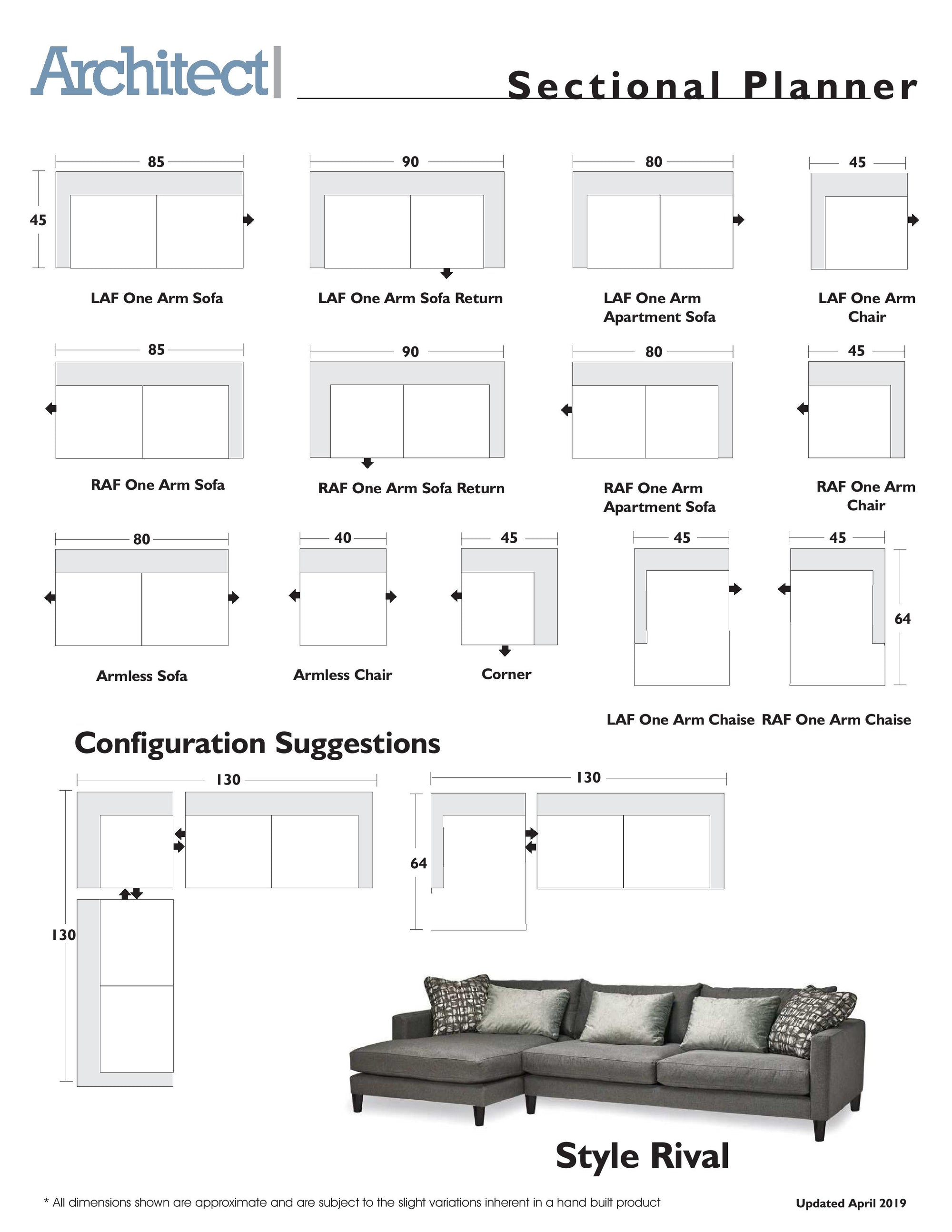 Rival Fabric Sectional