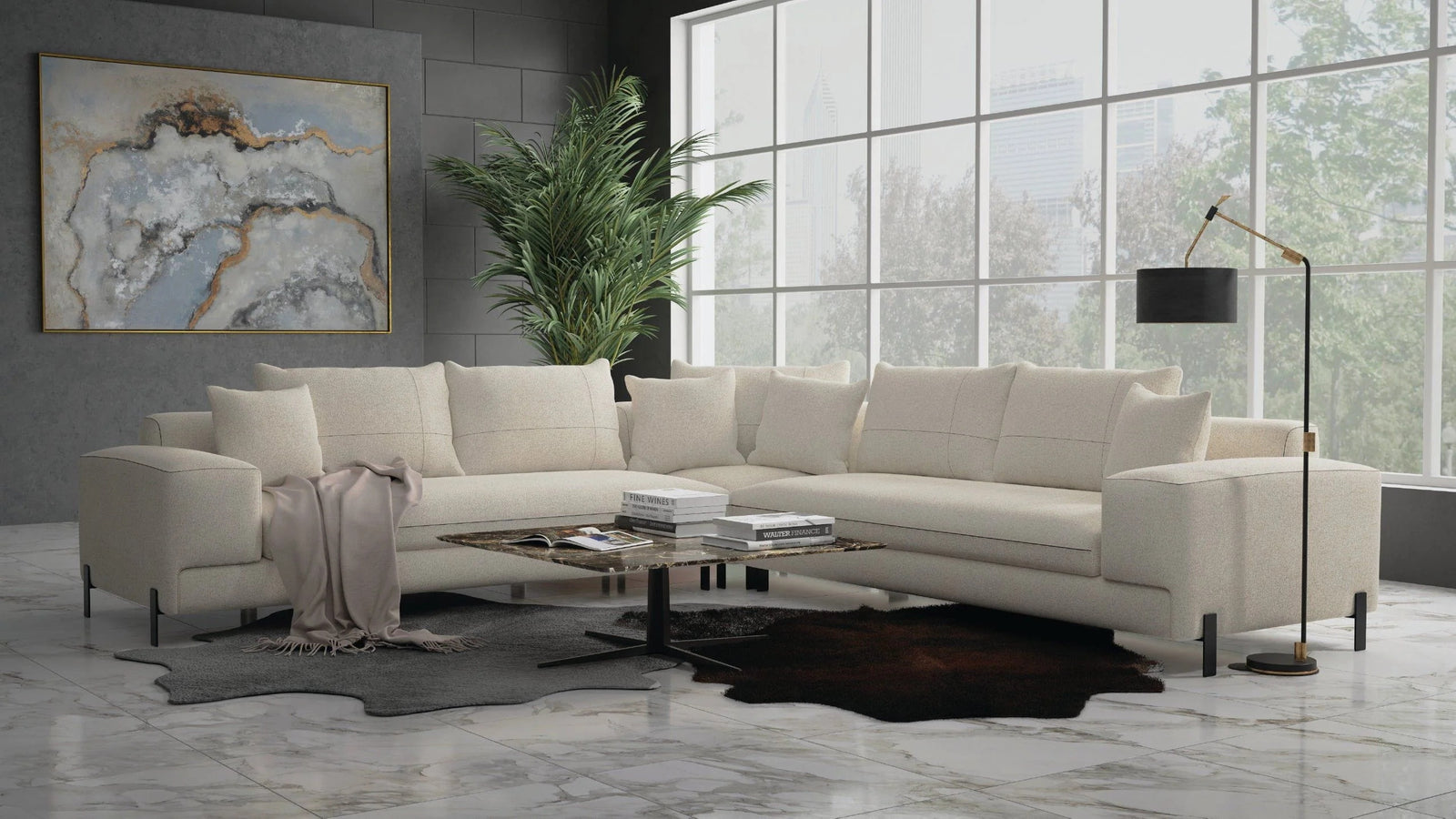 Plateau Fabric Sectional